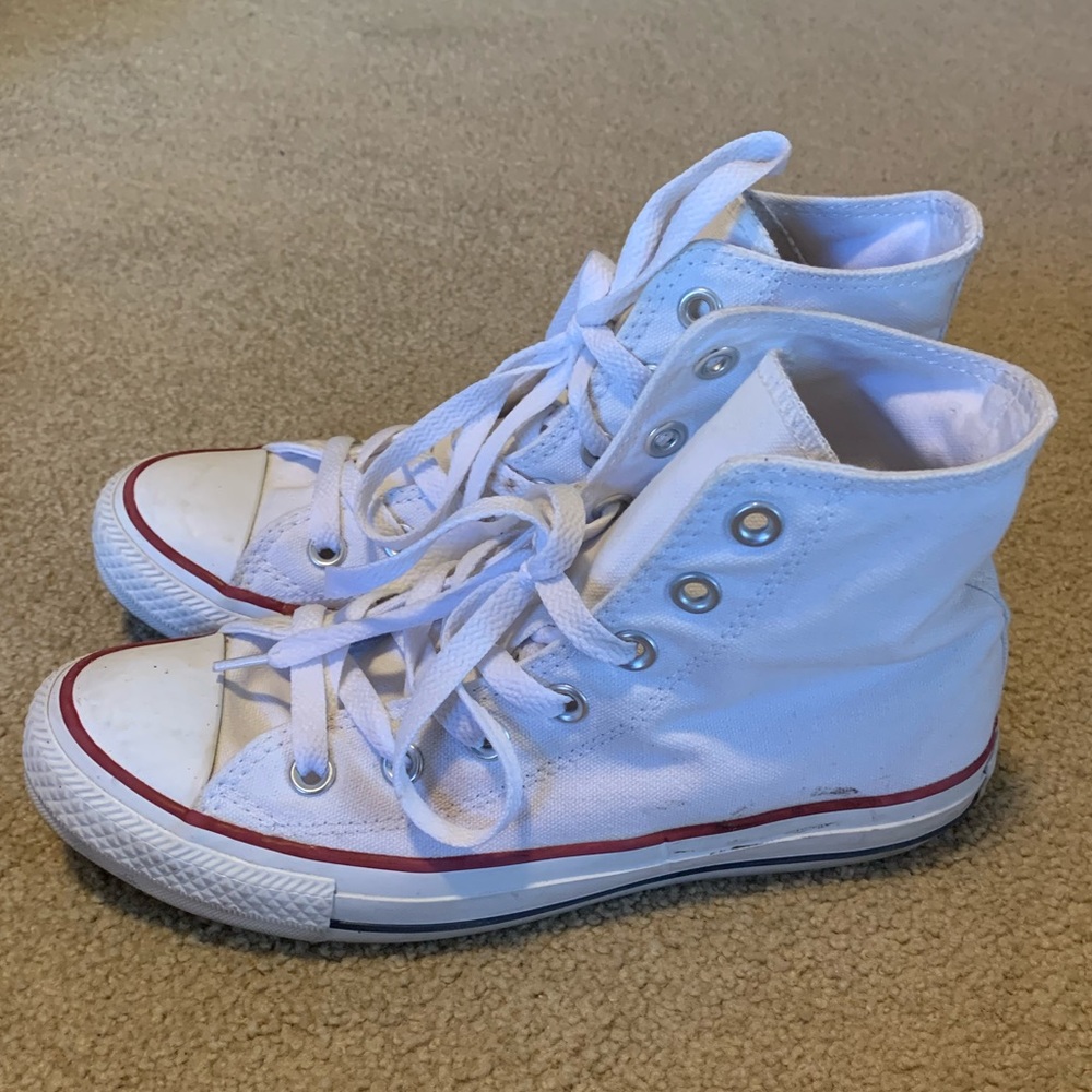 Coverage High Tops White